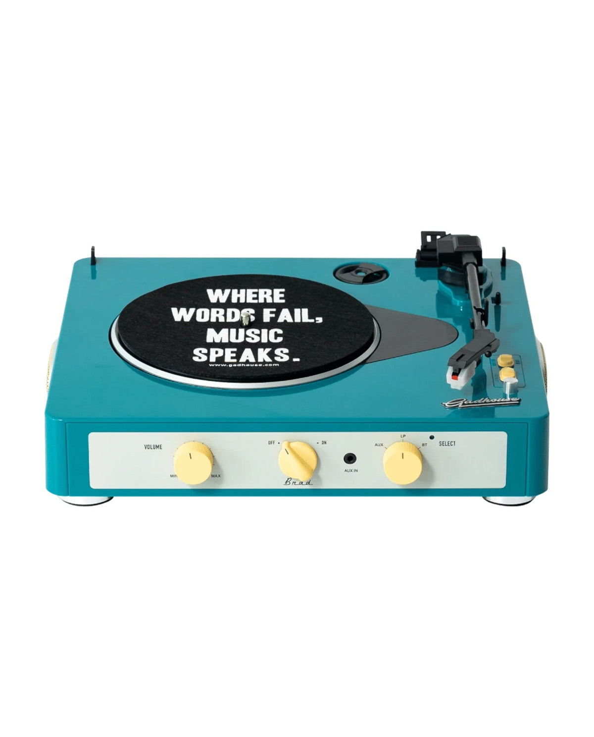 Gadhouse - Tocadiscos Brad MKII Bluetooth - Verde - D2fy - Direct To Fans - Gadhouse