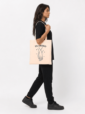 Galván Real - Tote Bag "Te Deseo" Beige - D2fy - Direct To Fans - Galván Real