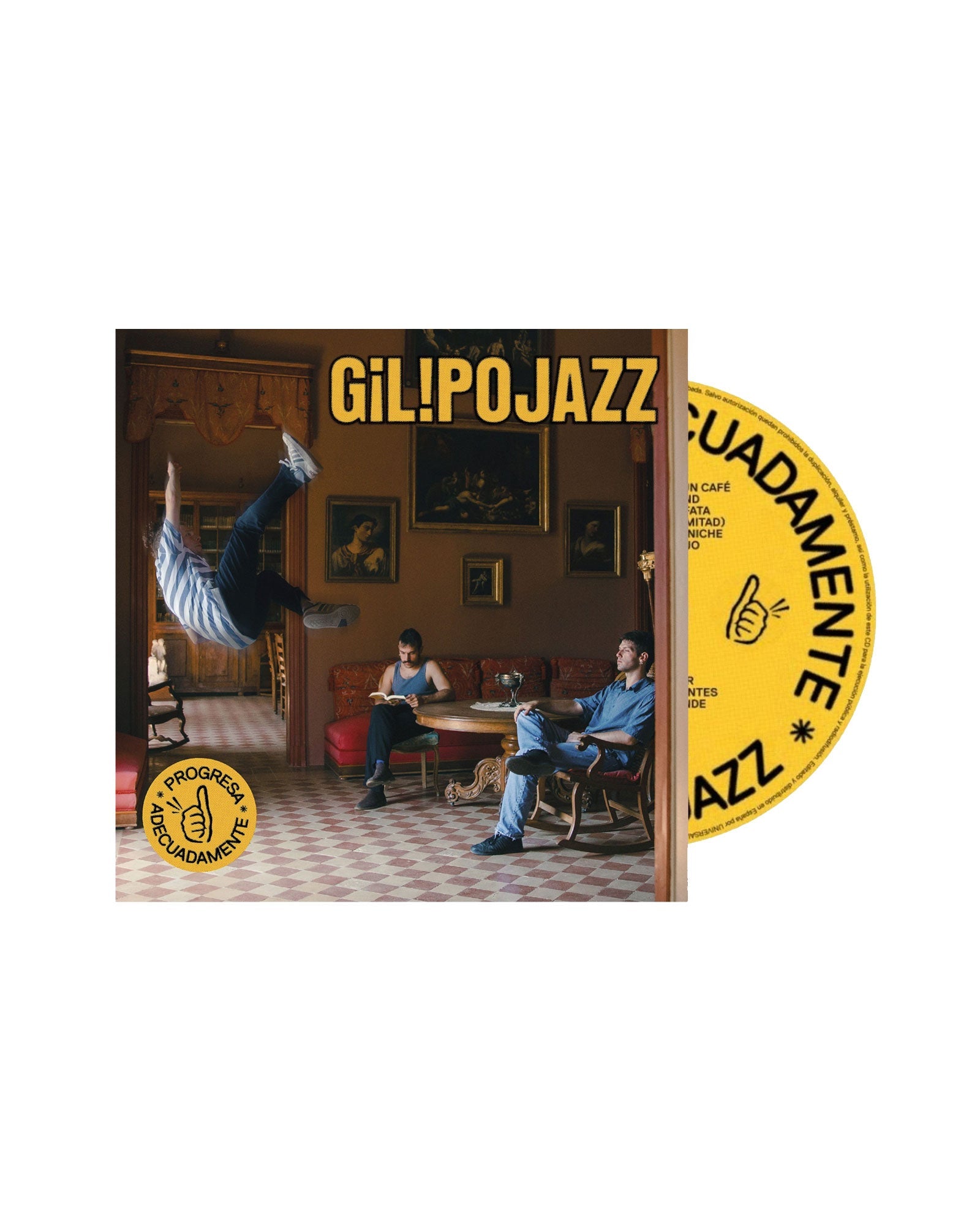 Gilipojazz - CD "Progresa Adecuadamente" - D2fy · Rocktud - Metales Preciosos