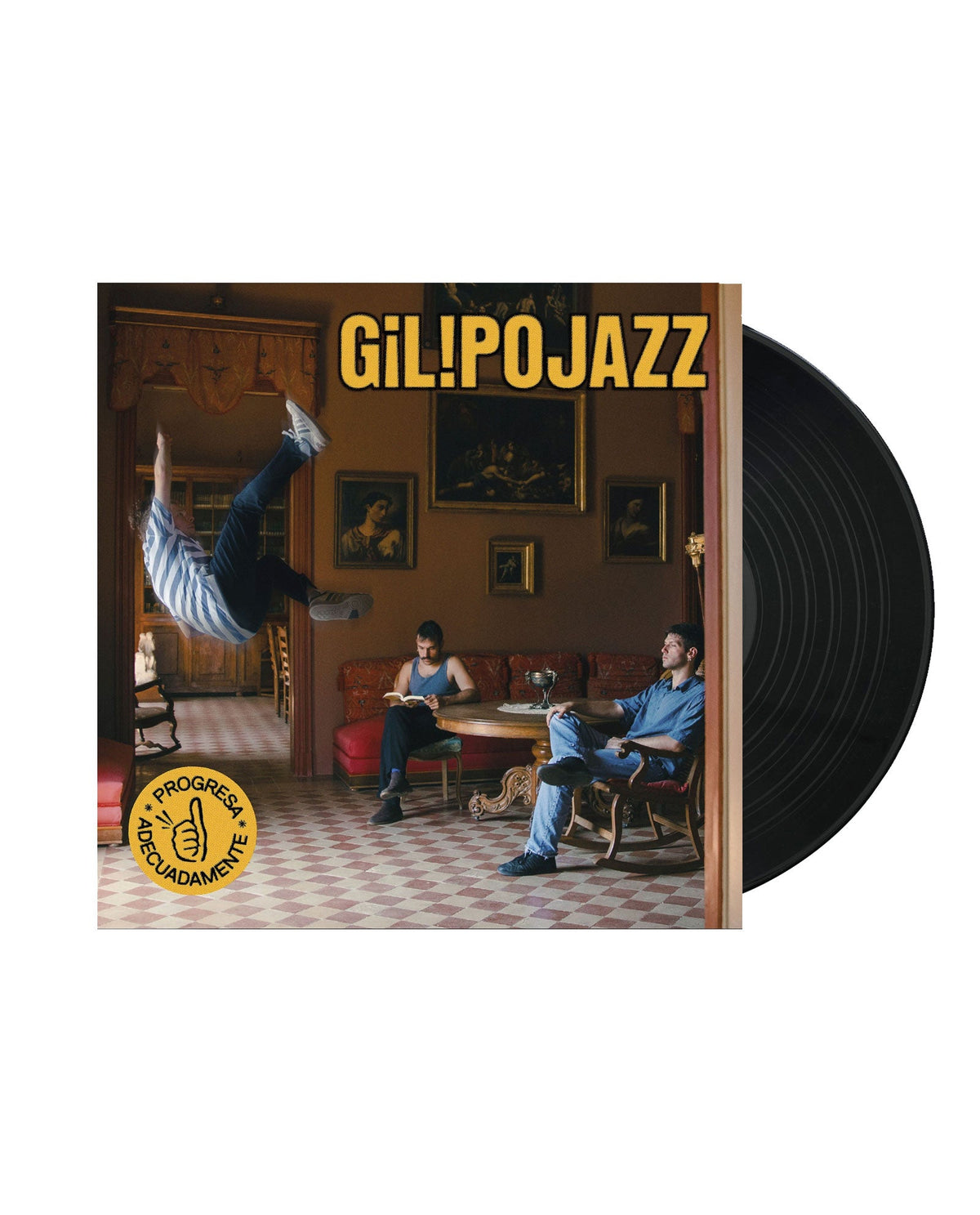 Gilipojazz - LP Vinilo "Progresa Adecuadamente" - D2fy · Rocktud - Metales Preciosos