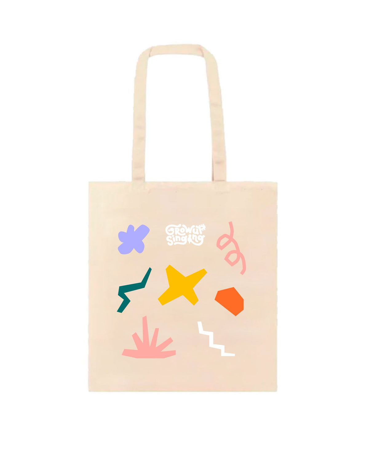 Grow Up Singing - Tote Bag "Colores" - D2fy · Rocktud - Grow Up Singing