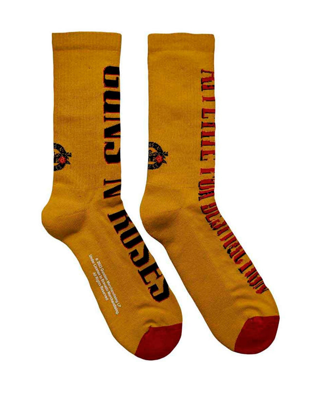 Guns N' Roses - Calcetines "Appetite For Destruction" - D2fy · Rocktud - Rocktud