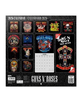 Guns n Roses - Calendario 2026 "Guns n Roses" - D2fy · Rocktud - Rocktud