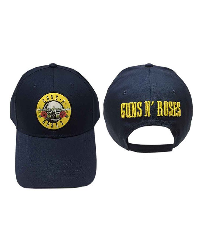 Guns N' Roses - Gorra "Circle Logo" Azul Marino Bordada - D2fy · Rocktud - Rocktud