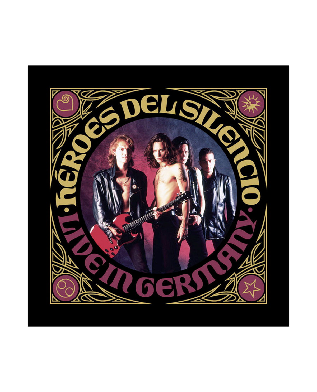 Héroes del Silencio - 2LP Vinilo Morado y Dorado "Live in Germany"