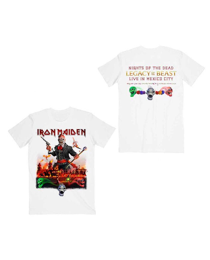 Iron Maiden - Camiseta "Legacy of the Beast Live In Mexico City" Unisex - D2fy · Rocktud - Rocktud