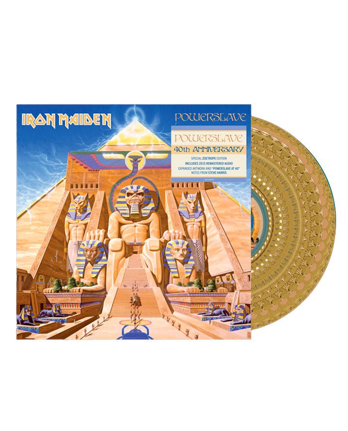 Iron Maiden - LP Vinilo Vinilo Picture Disc (Zoetrope) Ed. Limitada "PowerSlave" - D2fy · Rocktud - Rocktud