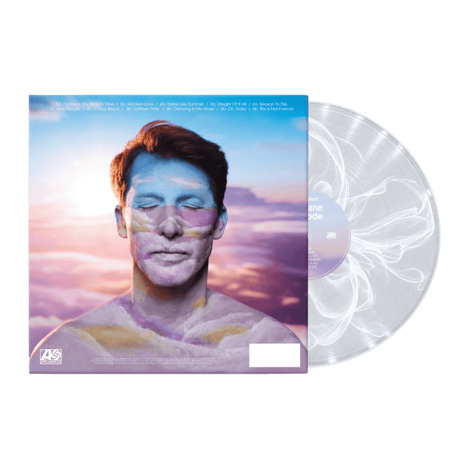 James Blunt - LP Vinilo Ecorecord Transparente y Blanco "Airplane Mode" (Ed. Limitada) - D2fy - Direct To Fans - James Blunt