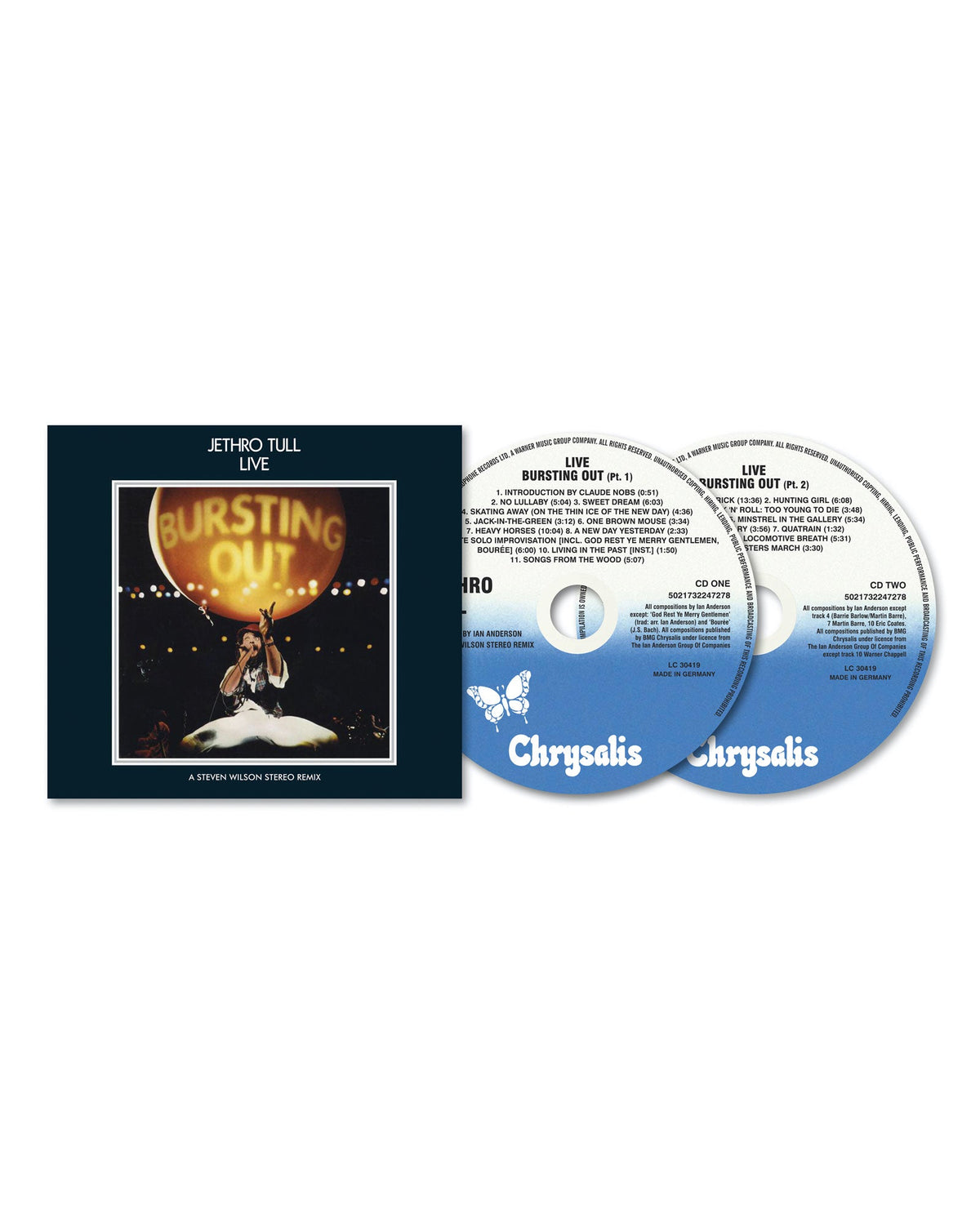 Jethro Tull - 2CD "Bursting Out" - D2fy · Rocktud - Rocktud