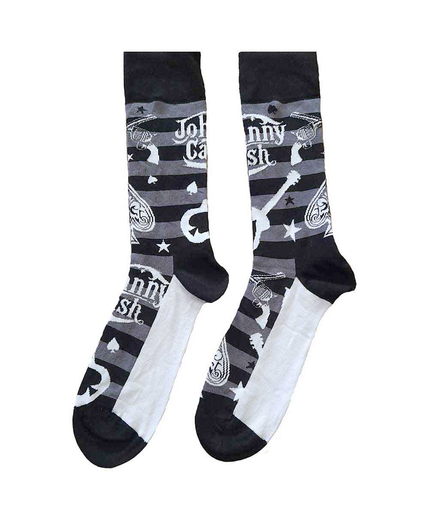 Johnny Cash - Calcetines "Guitars & Guns" - D2fy · Rocktud - Rocktud