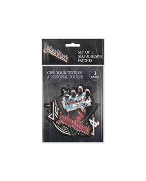 Judas Priest - Pack 3 parches Bordados "Judas Priest" - D2fy · Rocktud - Rocktud