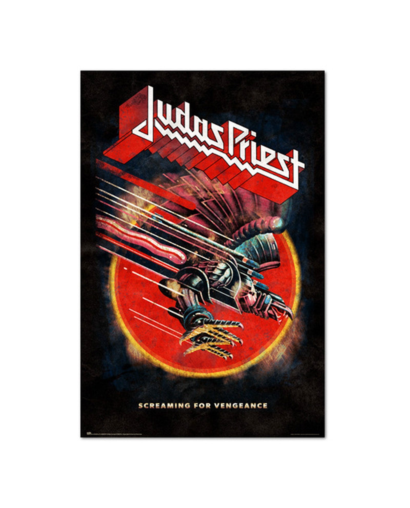 Judas Priest - Póster "Screaming for Vengeance" - D2fy · Rocktud - Rocktud