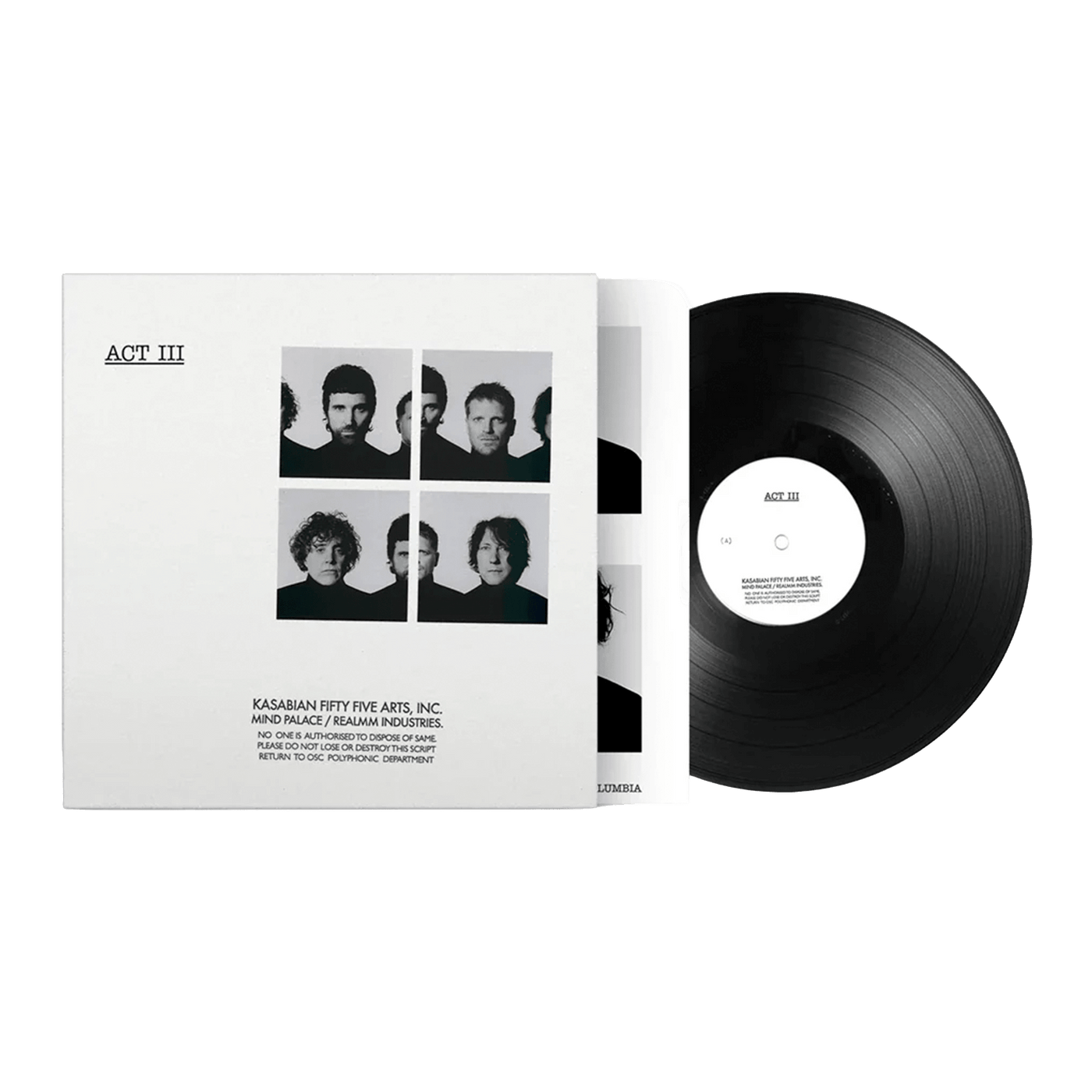 Kasabian - LP Vinilo "Act III" - D2fy - Direct To Fans - Kasabian
