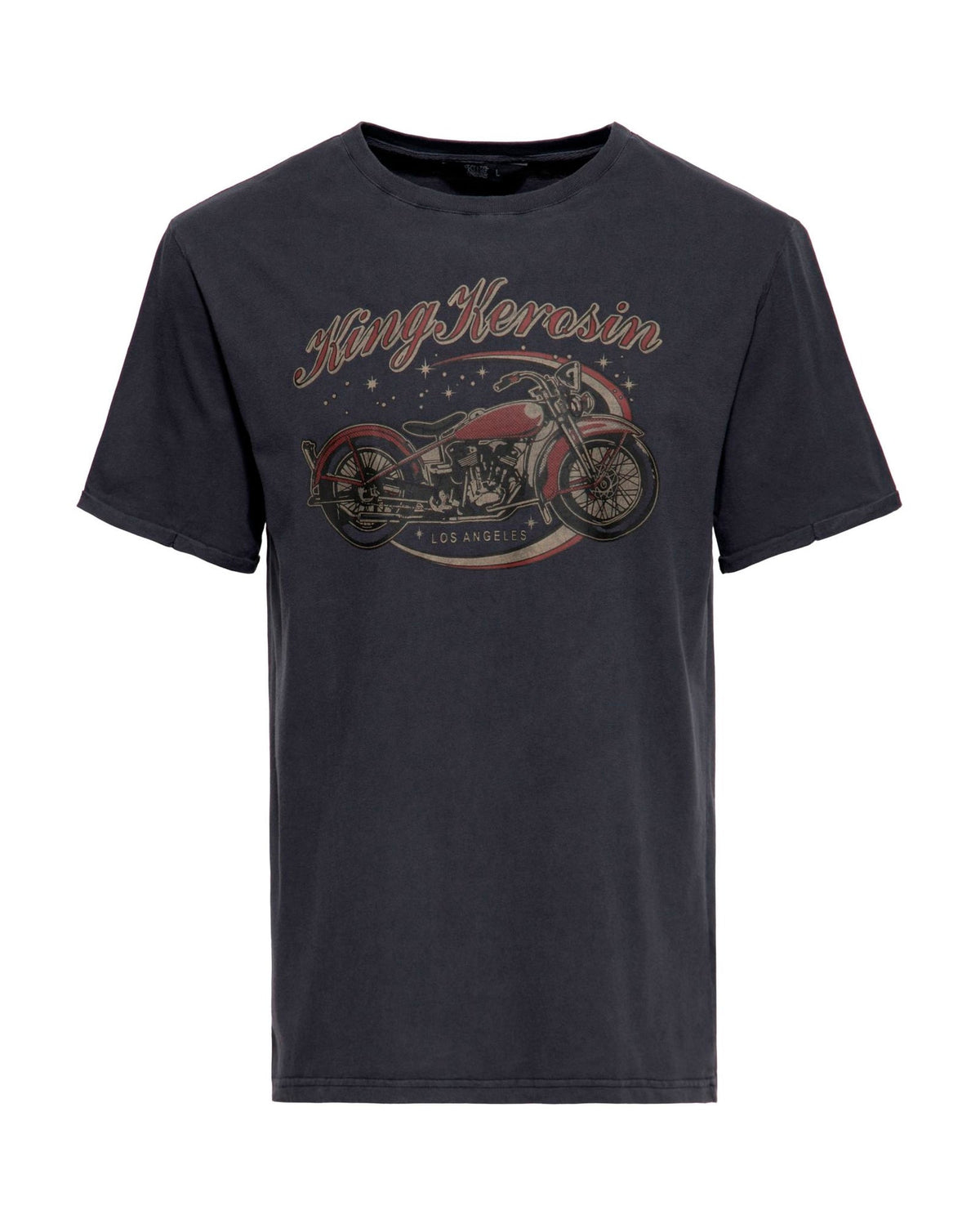 King Kerosin - Camiseta "Bobber" Unisex Negra - D2fy · Rocktud - King Kerosin