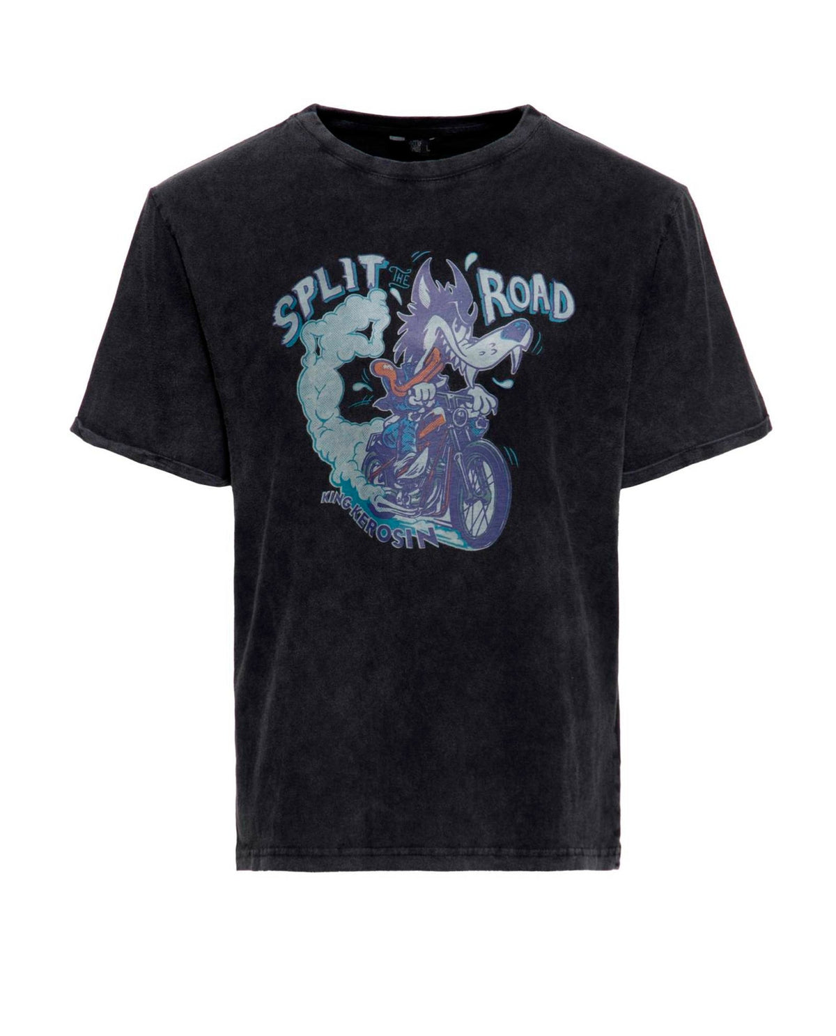 King Kerosin - Camiseta "Split Road" Unisex - D2fy · Rocktud - King Kerosin