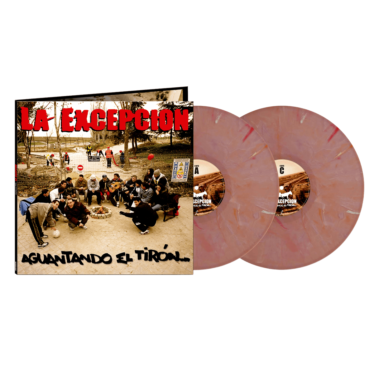 La Excepción - 2LP Vinilo "Aguantando el tirón" - D2fy - Direct To Fans - La Excepción