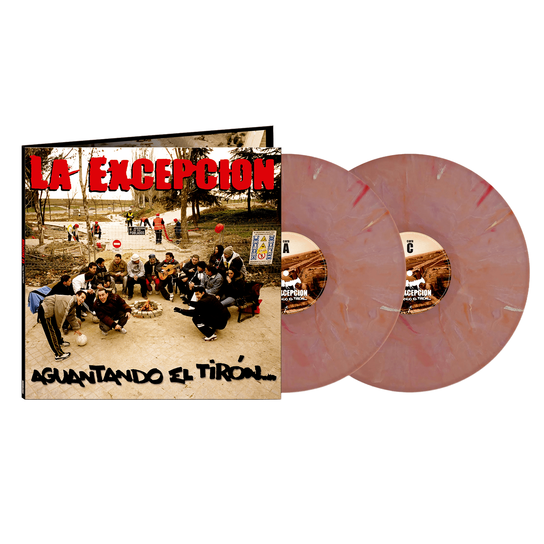 La Excepción - 2LP Vinilo "Aguantando el tirón" - D2fy - Direct To Fans - La Excepción