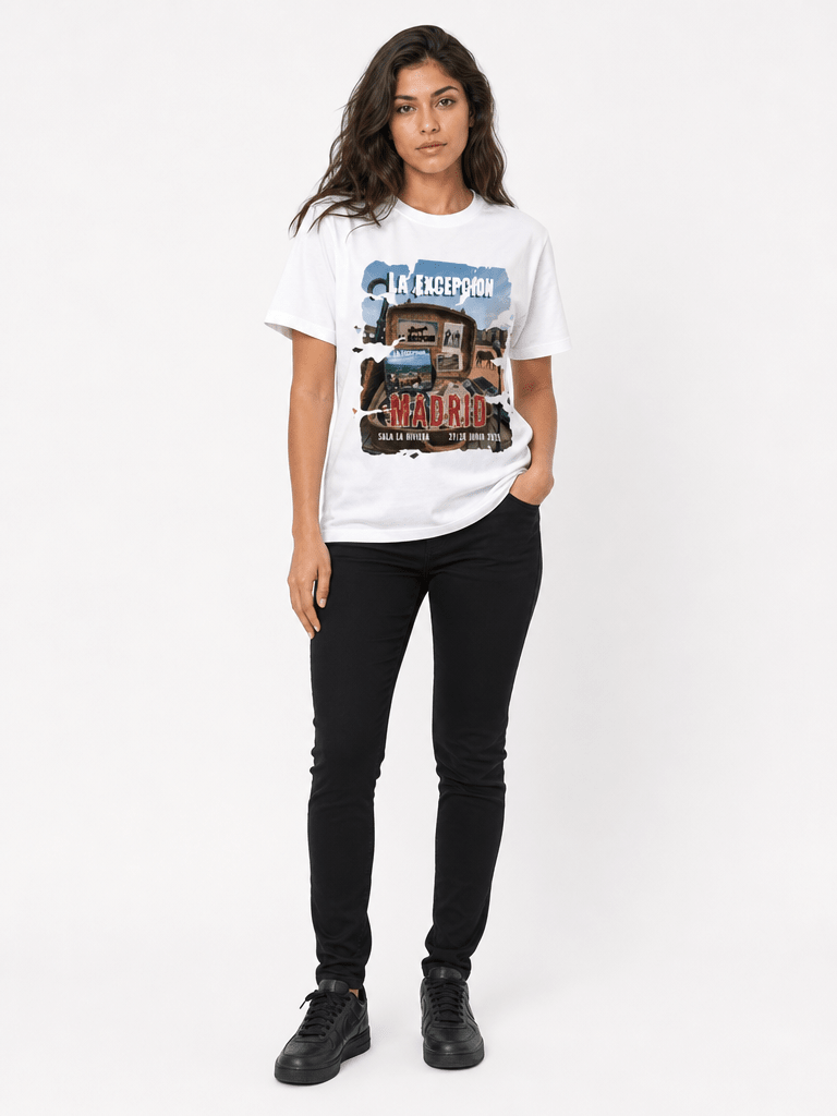 La Excepción - Camiseta Oversize "Cartel" Unisex - D2fy - Direct To Fans - La Excepción