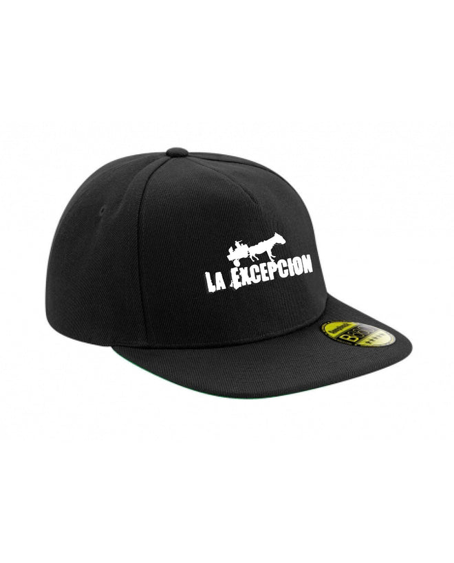La Excepción - Gorra Negra Bordada "Logo" - D2fy - Direct To Fans - La Excepción
