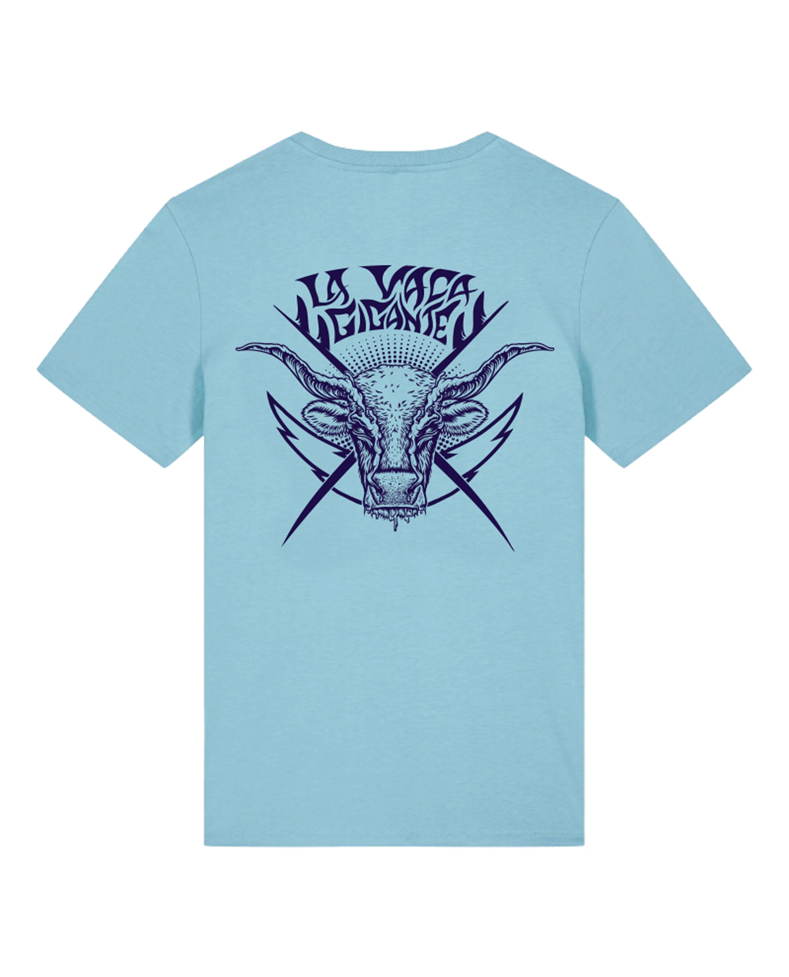 La Vaca Gigante - Camiseta "Logo" Azul - D2fy · Rocktud - La Vaca Gigante