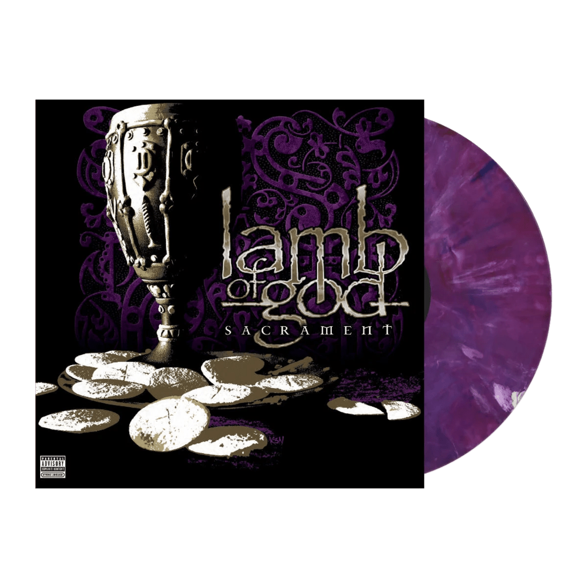 Lamb of God - LP Vinilo Color Púrpura Oscuro "Sacrament" (20 Aniversario) - D2fy - Direct To Fans - Lamb of God
