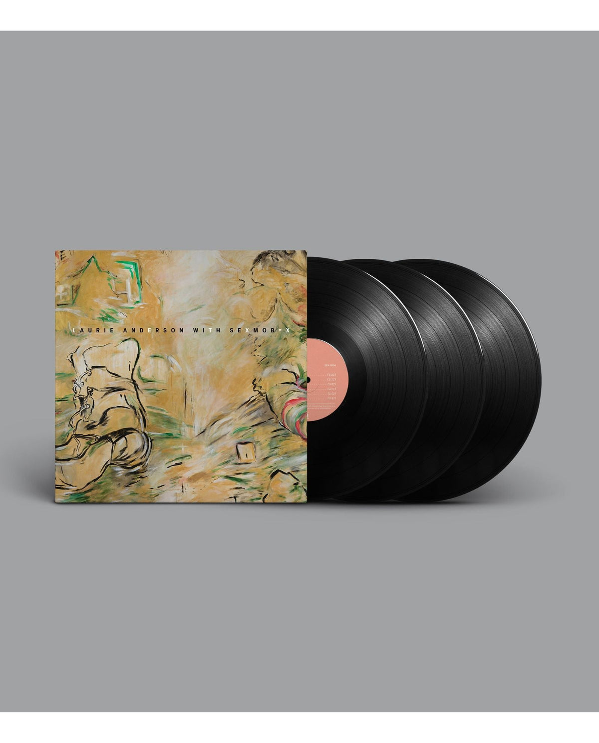 Laurie Anderson & Sexmob - 3LP Vinilo "Let X = X (Live)" - D2fy · Rocktud - D2fy