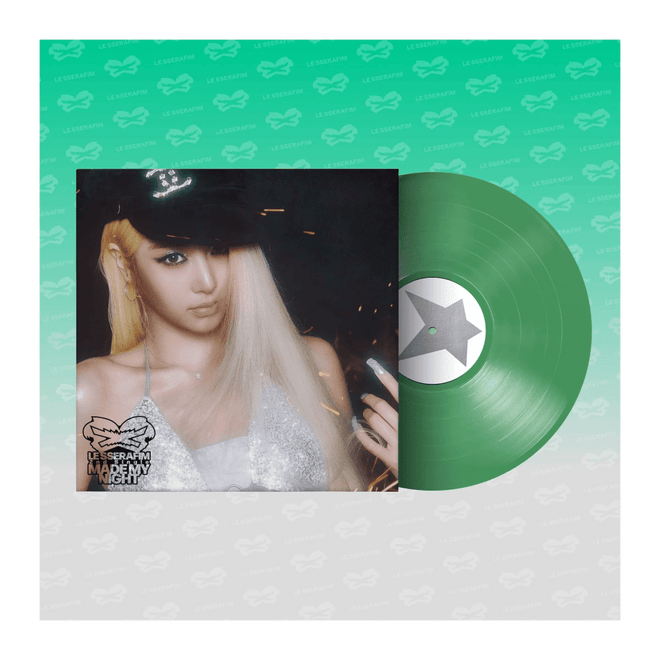 Le Sserafim - LP Vinilo "Made My Night - Chemical Night" (Spring Green Ver.) - D2fy - Direct To Fans - LE SSERAFIM