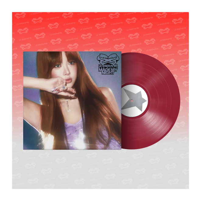 Le Sserafim - LP Vinilo "Made My Night - Chemical Night" (Warm Red Ver.)