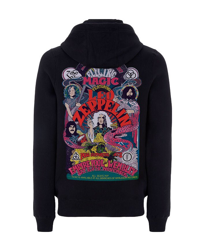 Led Zeppelin - Sudadera Cremallera "Electric Magic" - D2fy · Rocktud - Rocktud