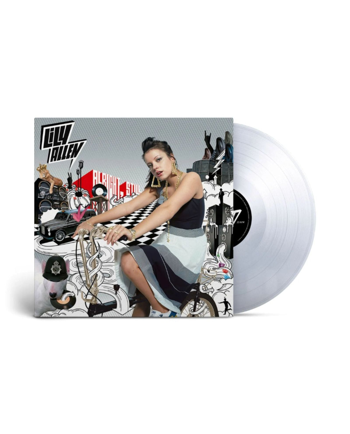 Lily Allen - LP Vinilo Transparente "Alright, Still" - D2fy - Direct To Fans - D2fy