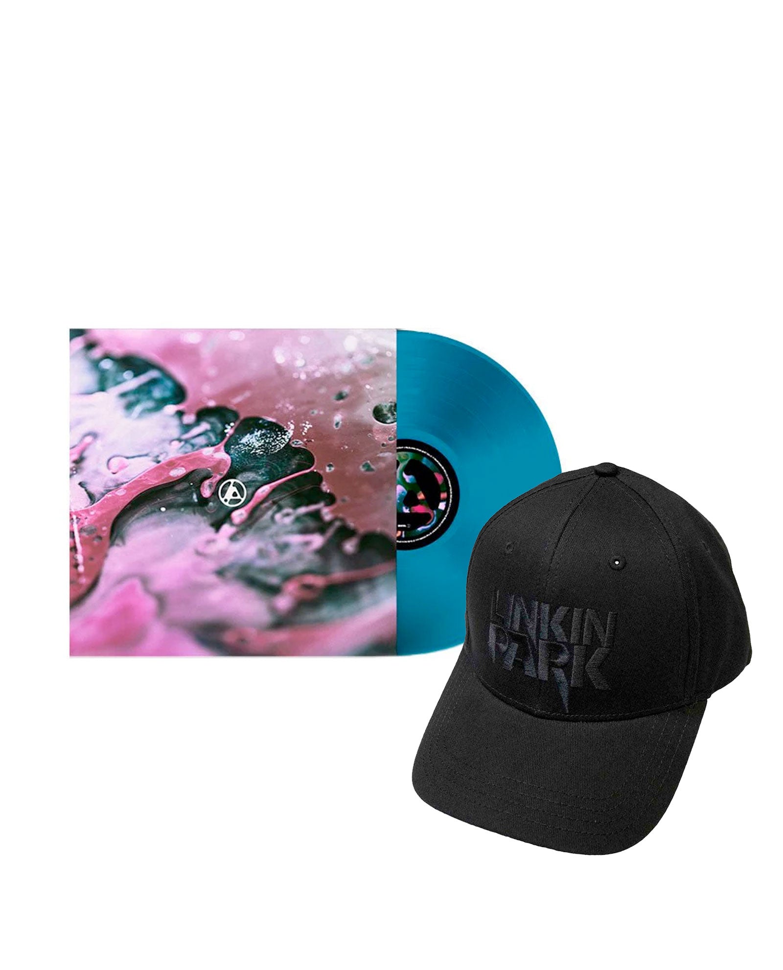 Linkin Park - LP Vinilo Azul "From Zero" + Gorra "Logo Negro" Bordado - D2fy · Rocktud - Rocktud