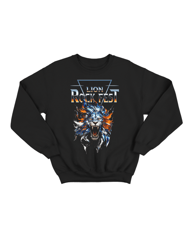 Lion Rock Fest - Sudadera Clásica Oficial Lion Rock Fest 2026 Negra - D2fy - Direct To Fans - Lion Rock Fest