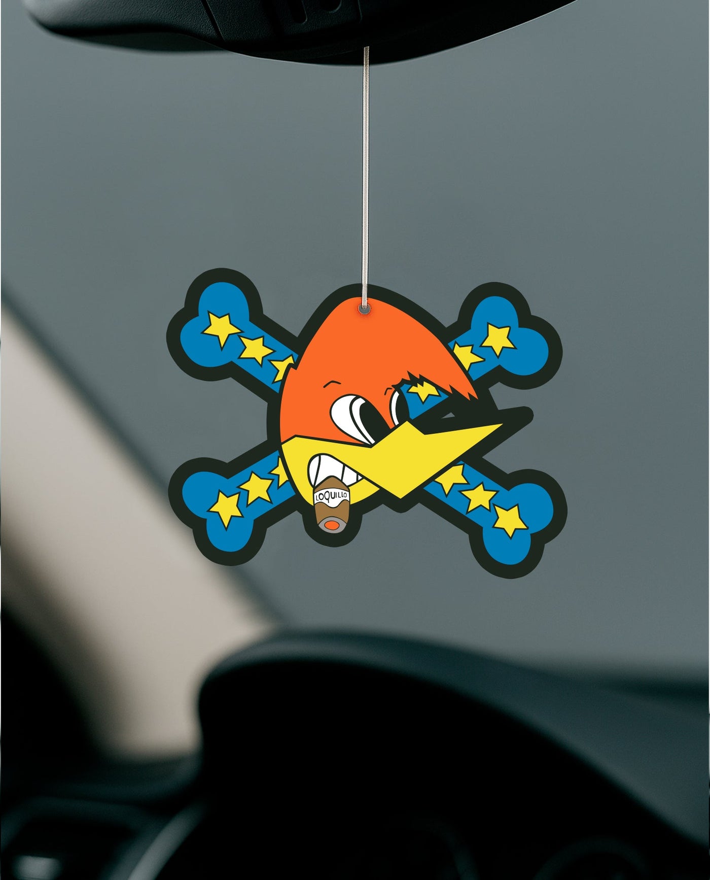 Loquillo - Ambientador Coche "Logo" - D2fy · Rocktud - Loquillo