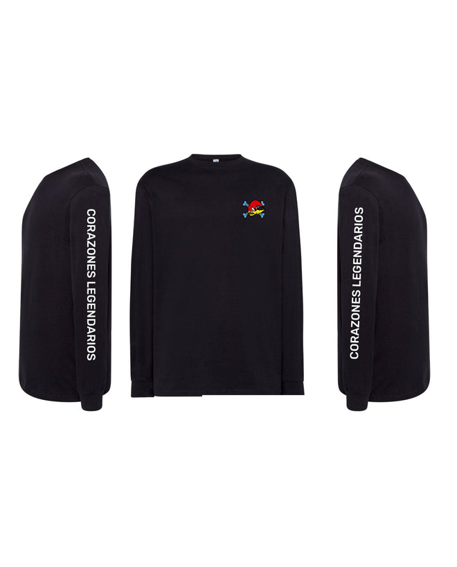 Loquillo - Camiseta Manga Larga "Corazones Legendarios" - D2fy · Rocktud - Loquillo