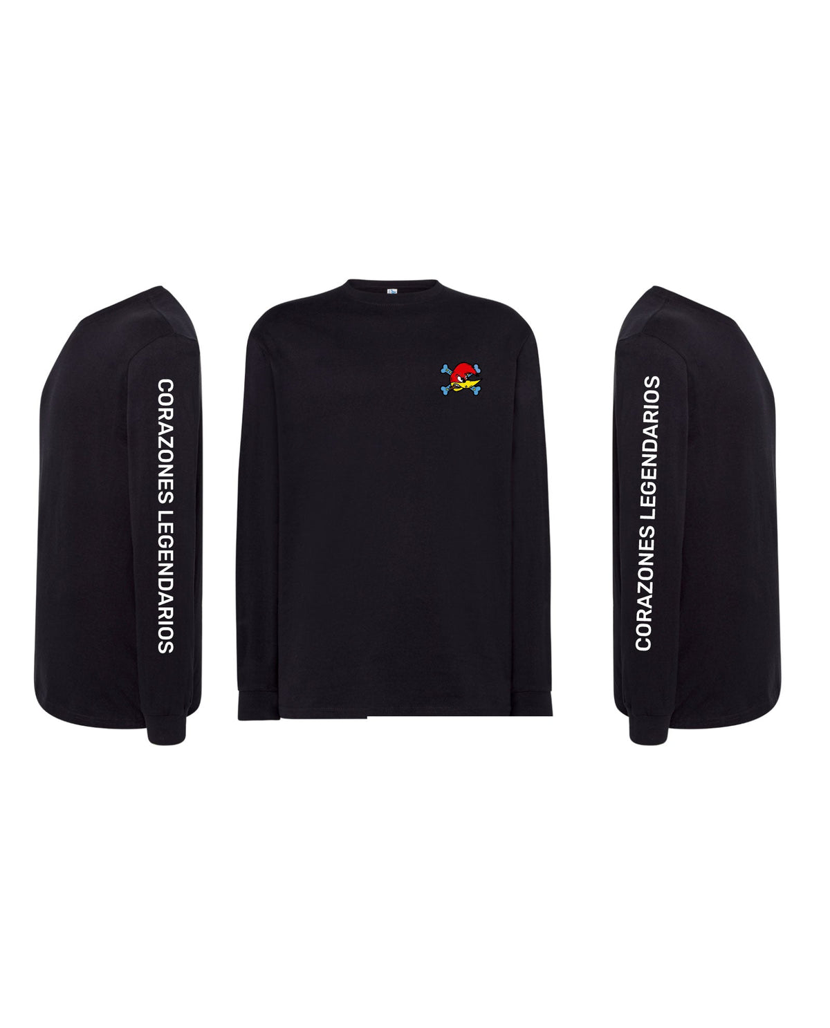 Loquillo - Camiseta Manga Larga "Corazones Legendarios" - D2fy · Rocktud - Loquillo