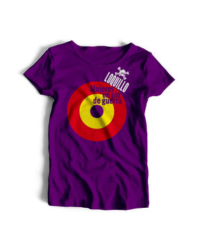 Loquillo - Camiseta "Mujeres en pie de guerra" - D2fy · Rocktud - Loquillo