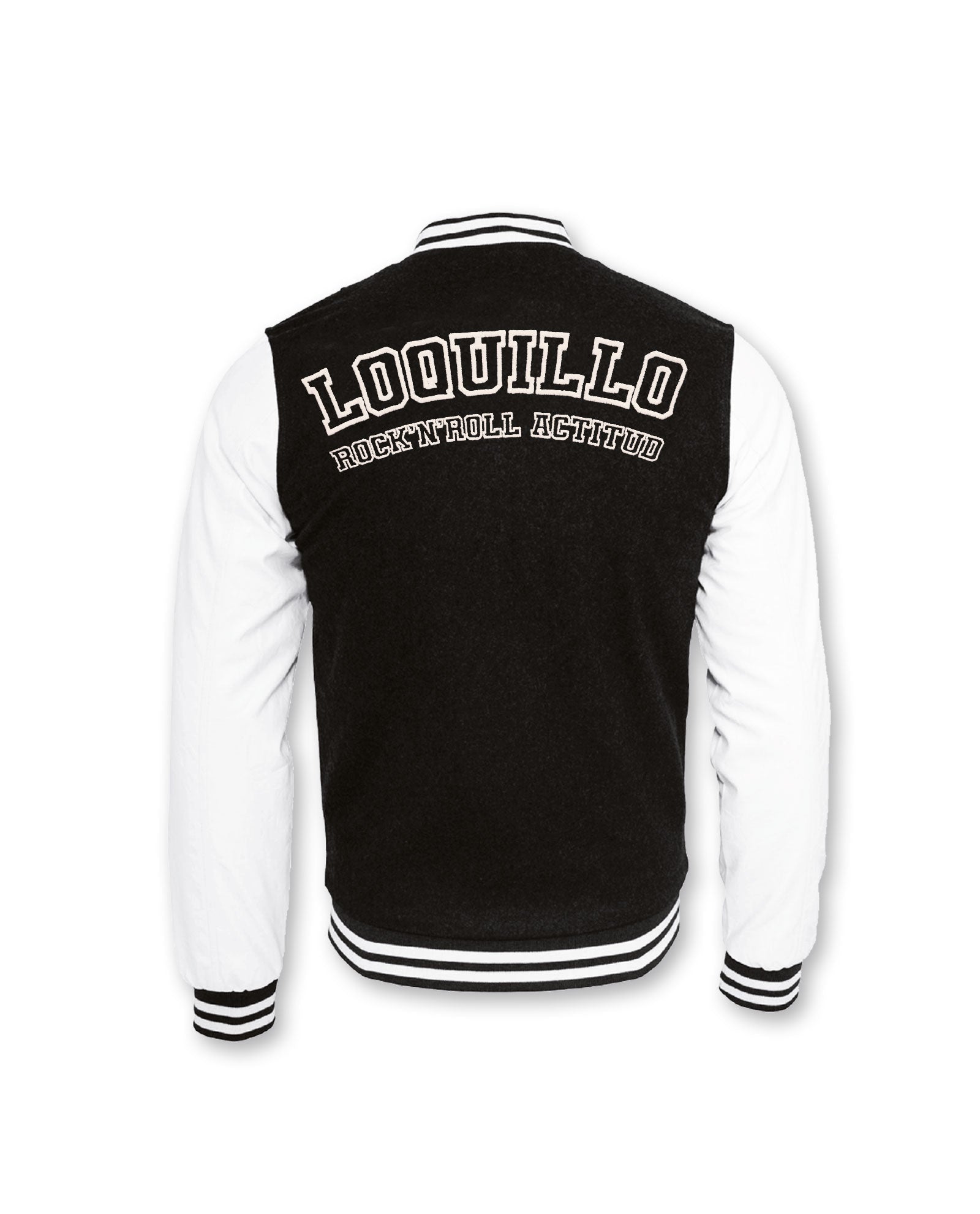 Loquillo - Chaqueta Beisbolera Negra - D2fy · Rocktud - Loquillo