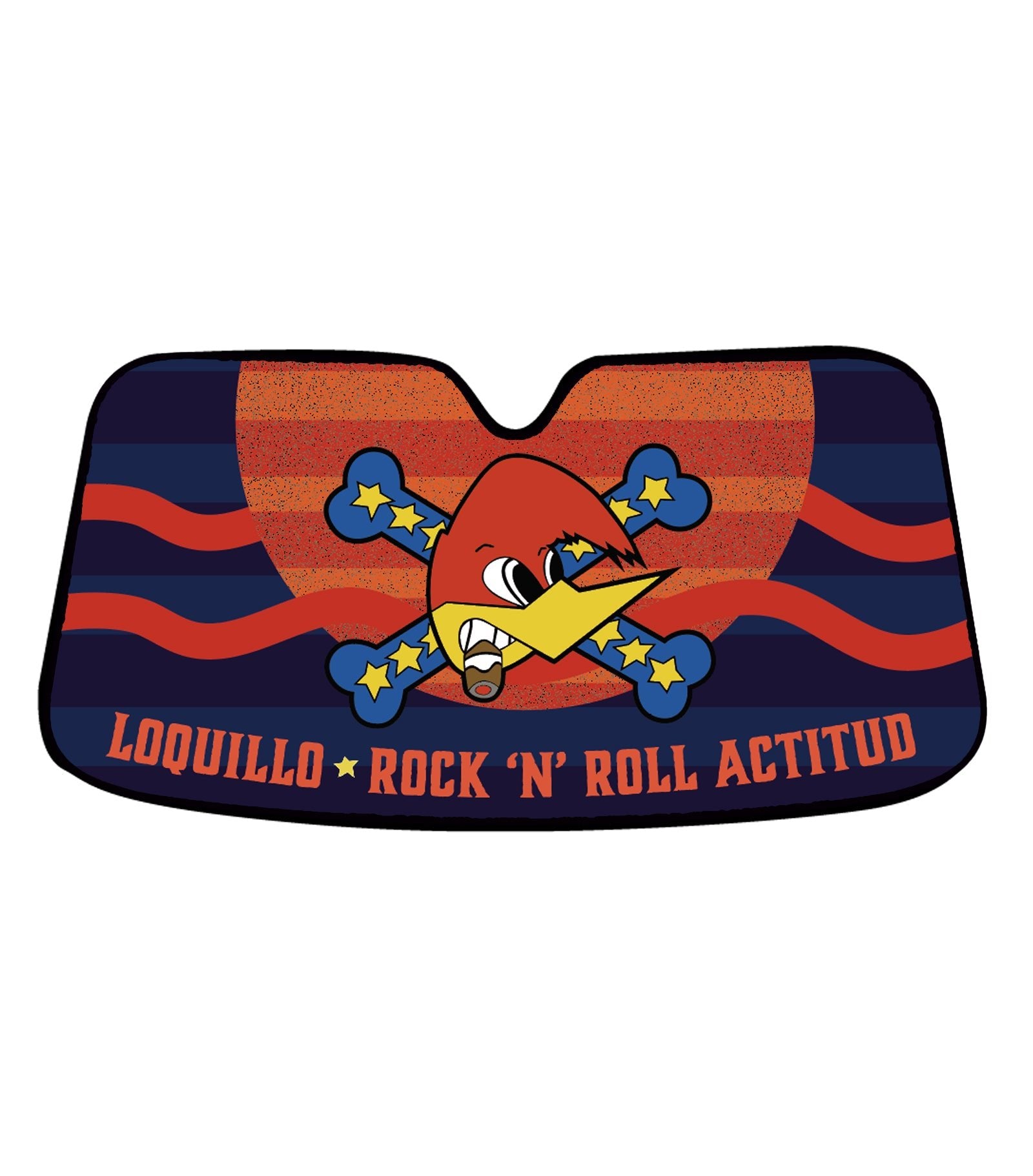 Loquillo - Parasol coche - D2fy · Rocktud - Loquillo