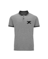 Loquillo - Polo Bordado Gris "Logo" - D2fy · Rocktud - Loquillo