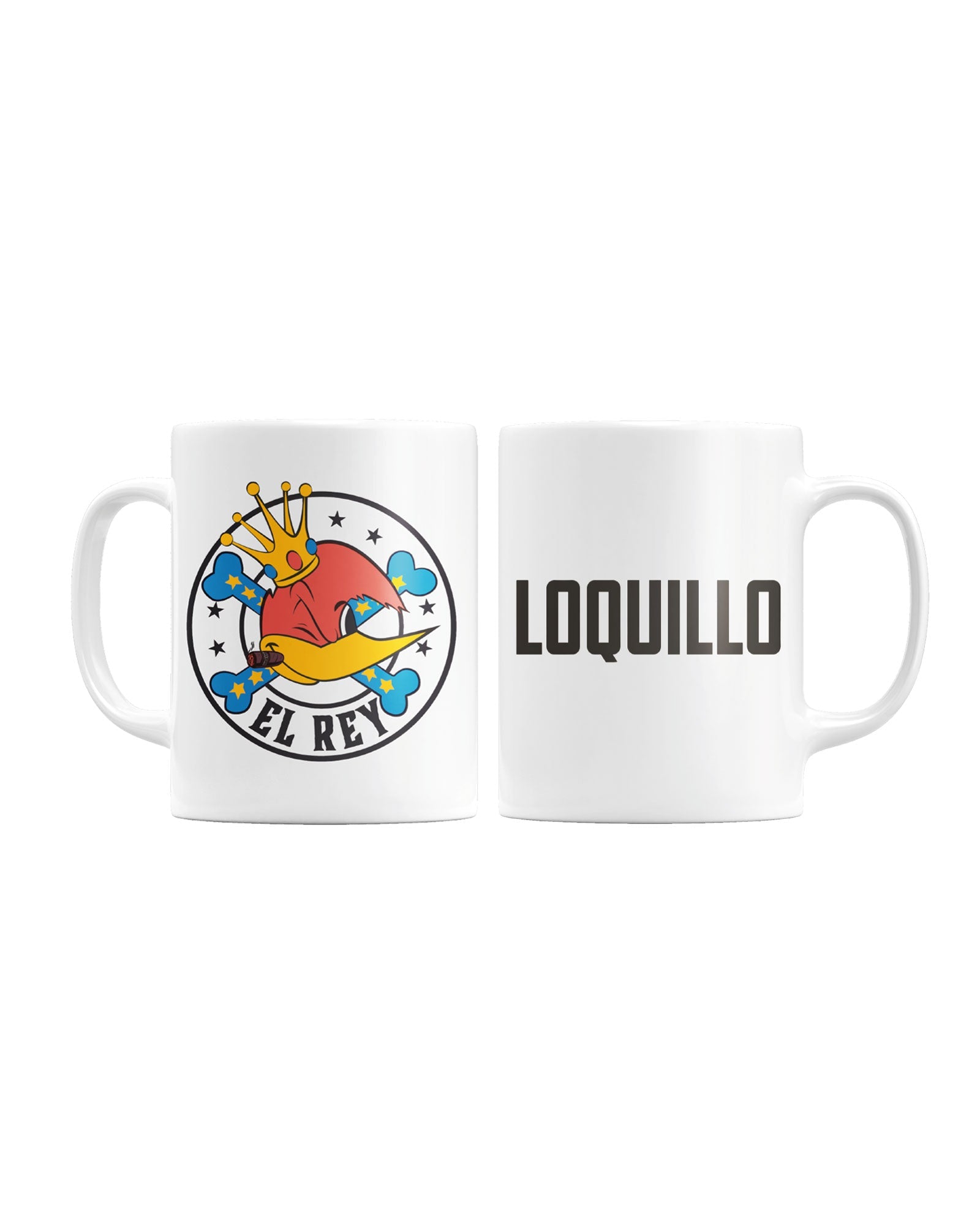 Loquillo - Taza Blanca "El Rey" - D2fy · Rocktud - Loquillo