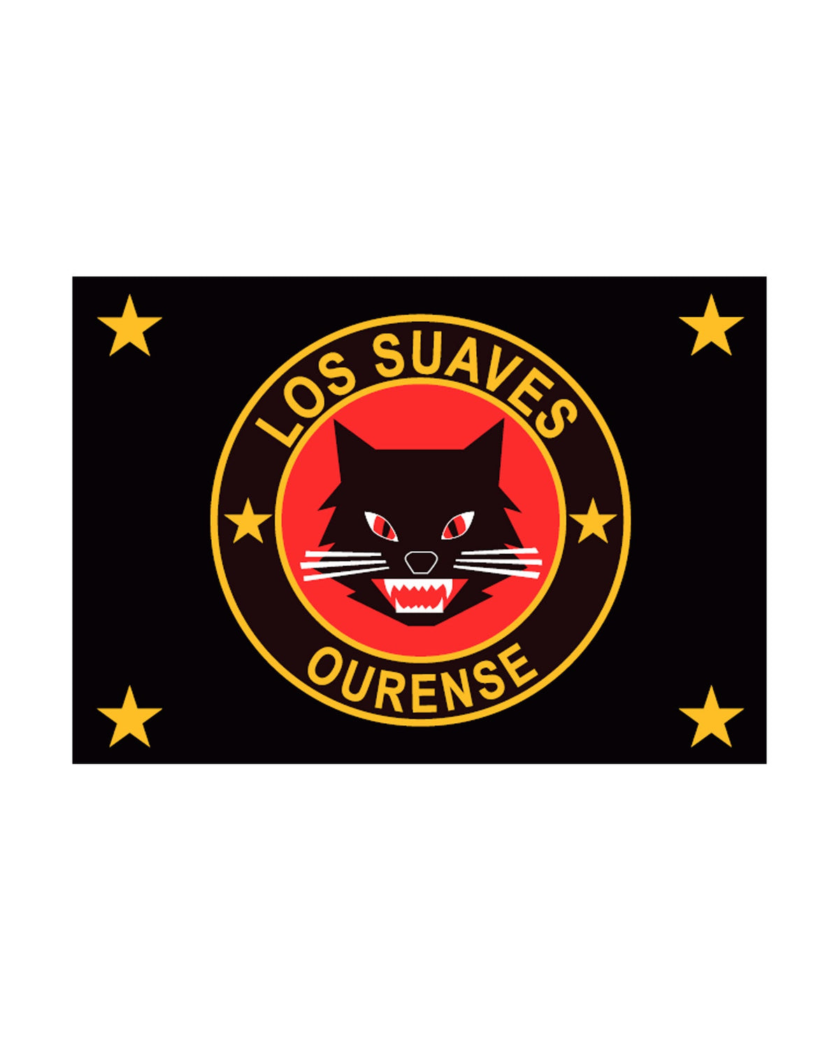 Los Suaves - Bandera "Logo" - D2fy · Rocktud - Los Suaves
