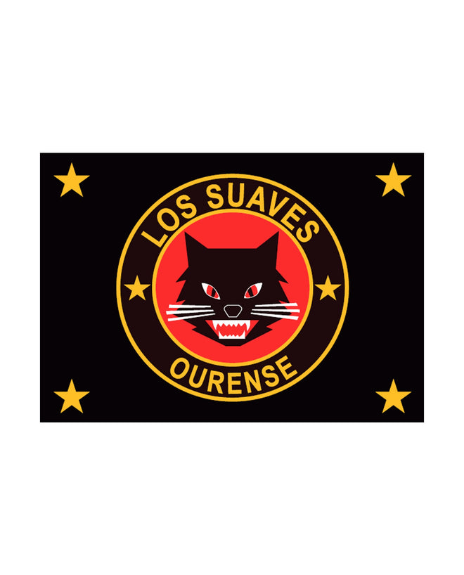 Los Suaves - Bandera "Logo" - D2fy · Rocktud - Los Suaves