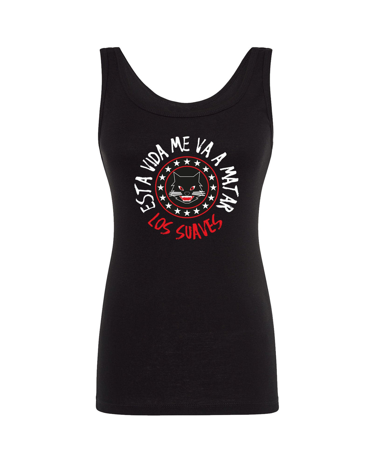 Los Suaves - Camiseta Tirantes Los Suaves "Esta Vida Me Va a Matar" Mujer - D2fy · Rocktud - Los Suaves