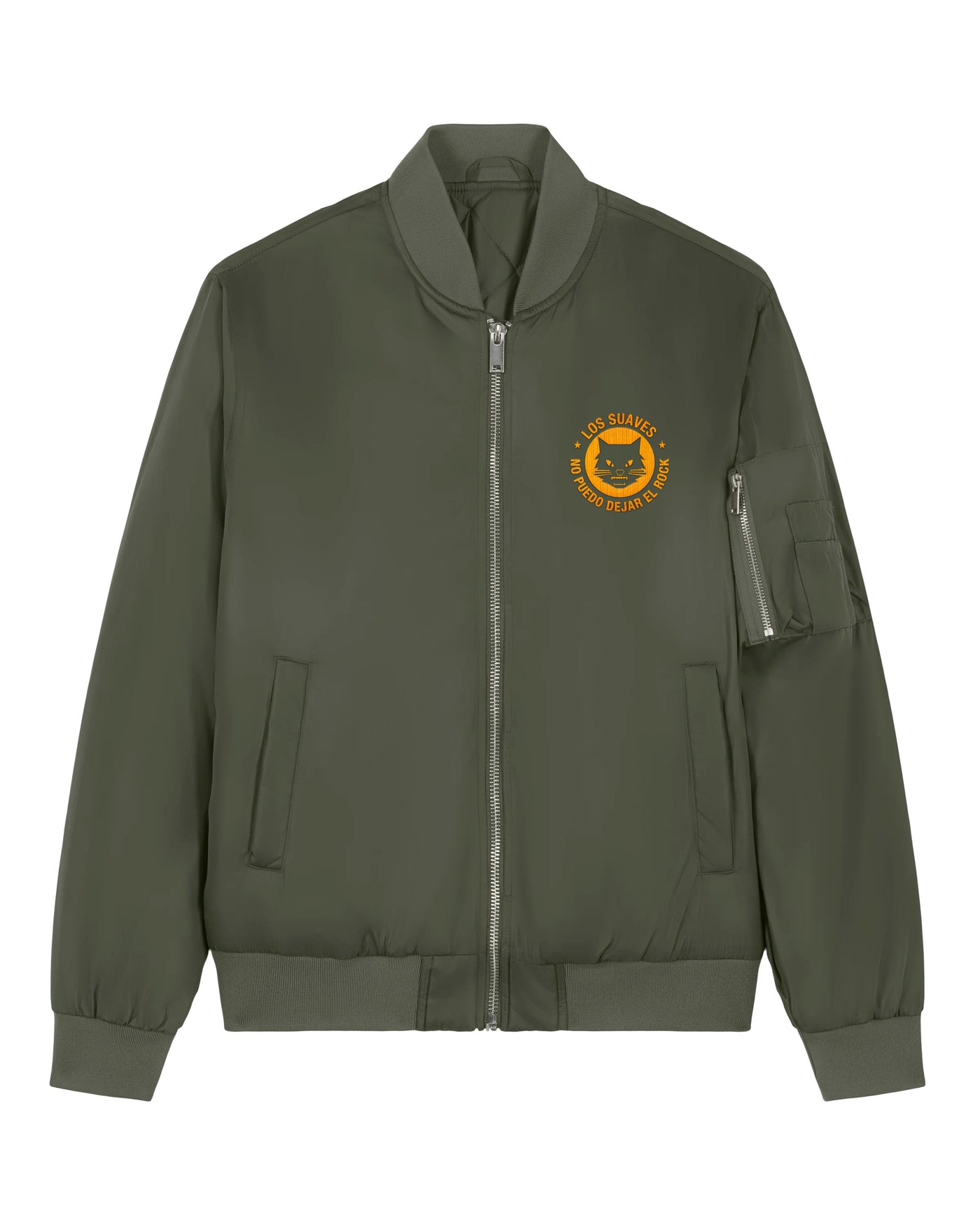 Los Suaves - Chaqueta Bomber Verde - D2fy · Rocktud - Los Suaves