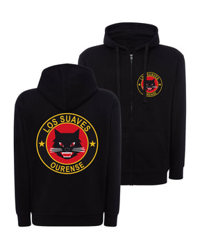 Los Suaves - Sudadera capucha y cremallera "Logo" Unisex - D2fy · Rocktud - Los Suaves