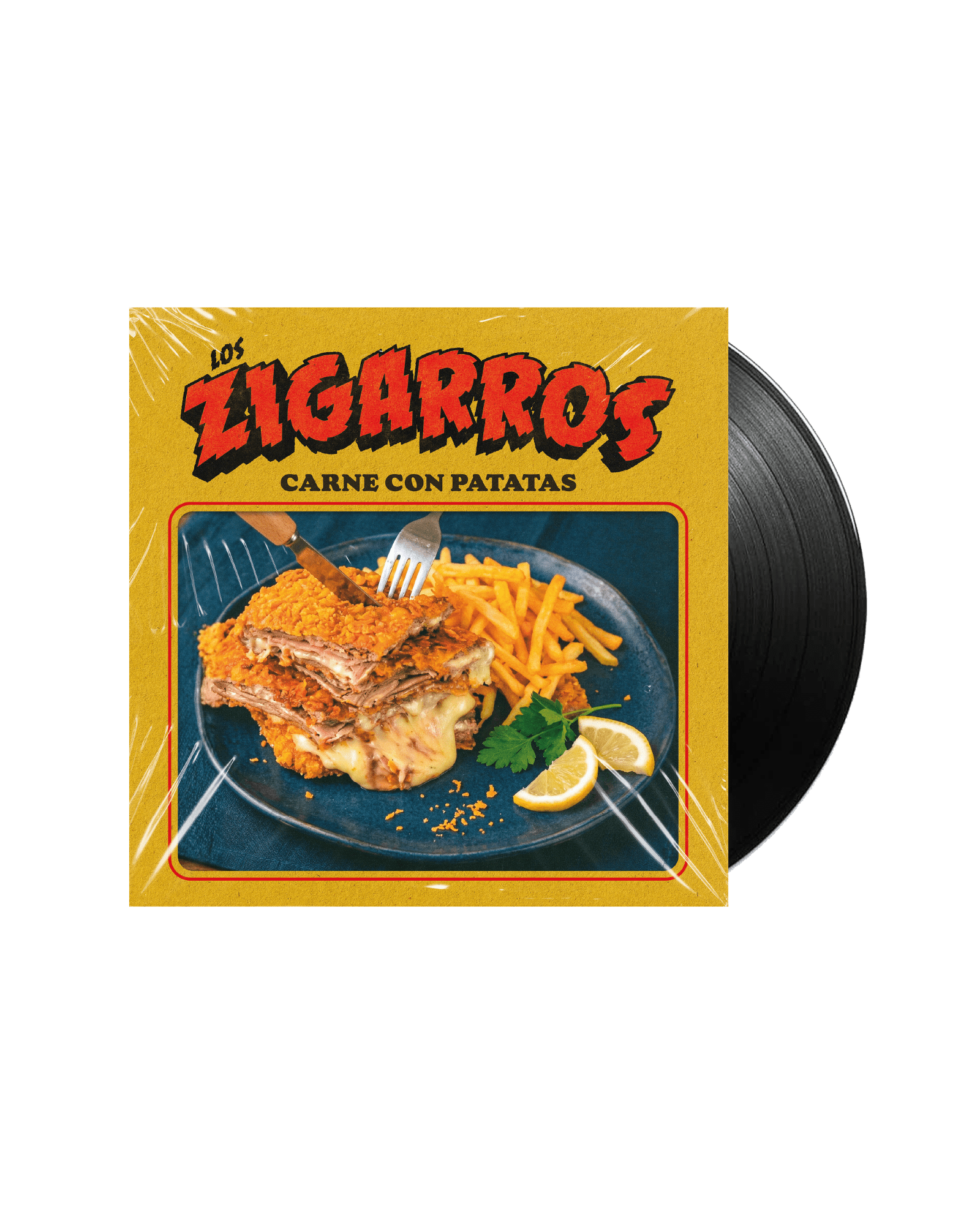 Los Zigarros - LP Firmado + CD (Encartado) "Carne con Patatas" - D2fy - Direct To Fans - Los Zigarros