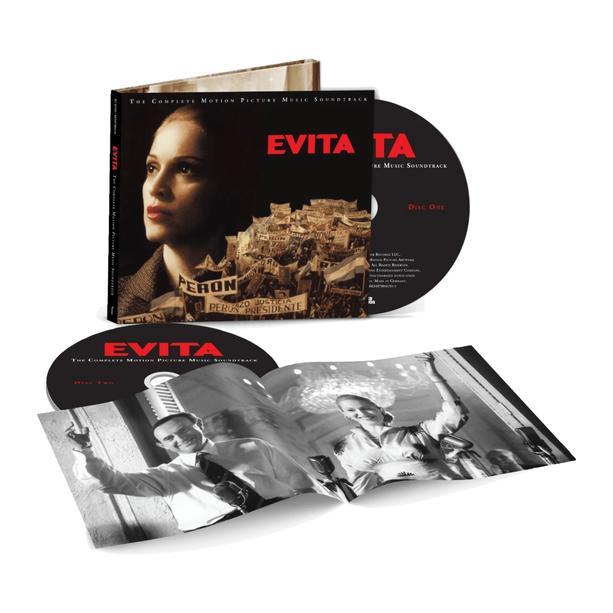 Madonna - 2CD "Evita: The Complete Motion Picture Soundtrack" - D2fy - Direct To Fans - Madonna
