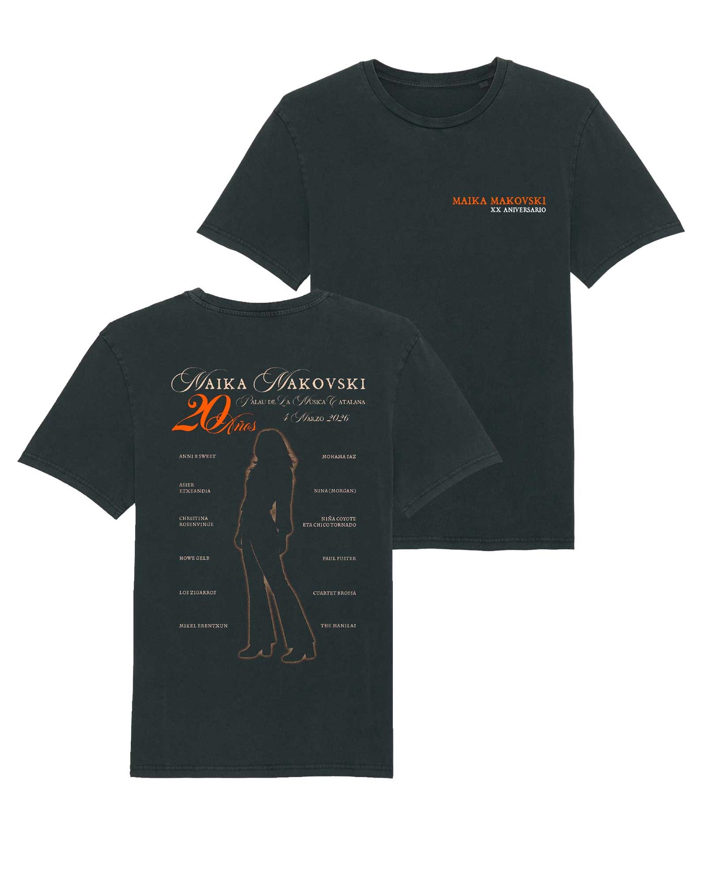 Maika Makovski - Camiseta "XX Aniversario" - D2fy · Rocktud - Maika Makovski