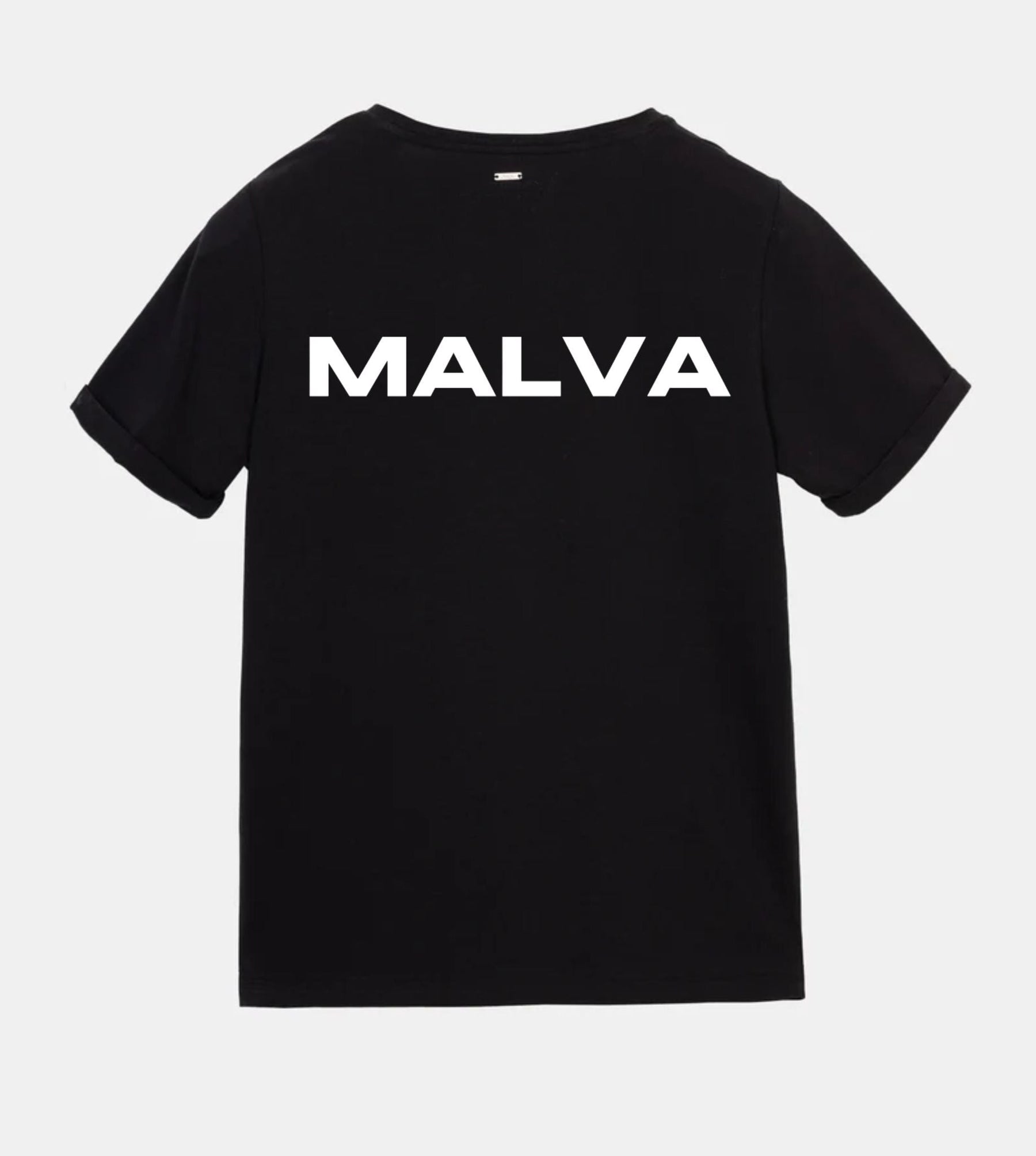 Malva - Camiseta "Malva" Negra - D2fy · Rocktud - Metales Preciosos