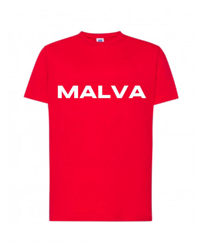 Malva - Camiseta "Malva" Roja - D2fy · Rocktud - Metales Preciosos